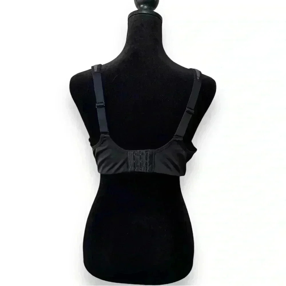 Adore Me Gray and Black High Impact 36D Adjustable Straps Contour Sports Bra - Picture 14 of 14